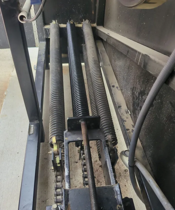 New gate operator springs installed
